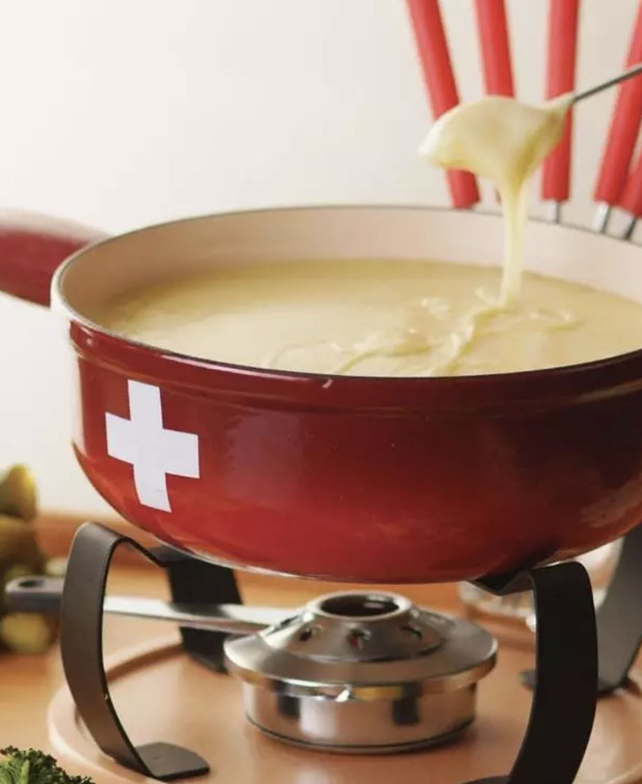 Fondue Suisse Moitié-Moitié