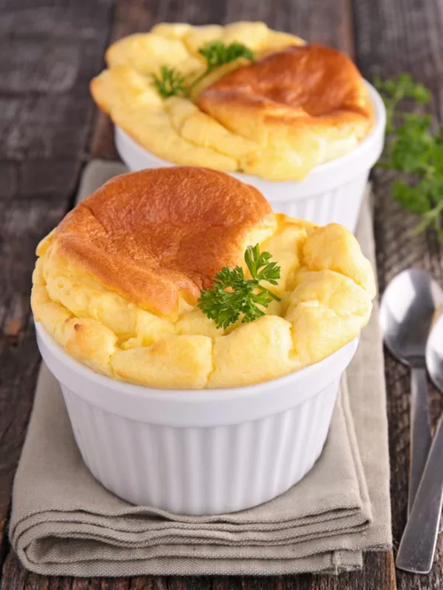 Soufflé au beaufort 