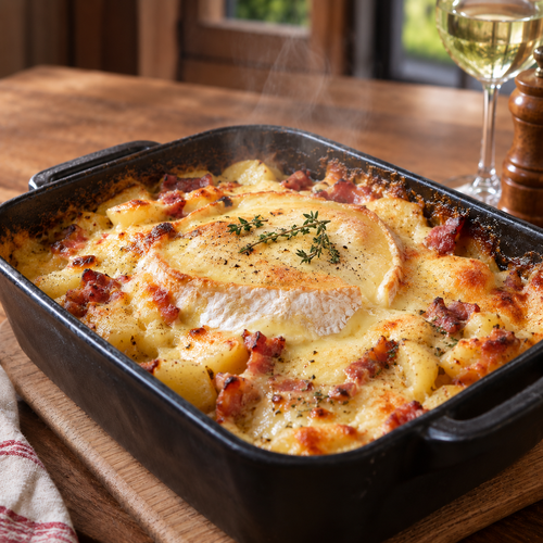 La tartiflette au reblochon, comme à la maison