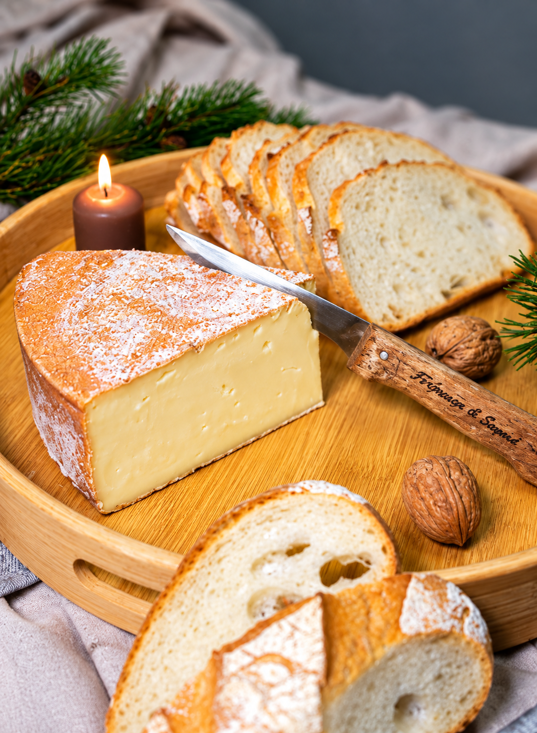 1Kg de Fromage pour raclette de Montagne au lait cru NATURE
