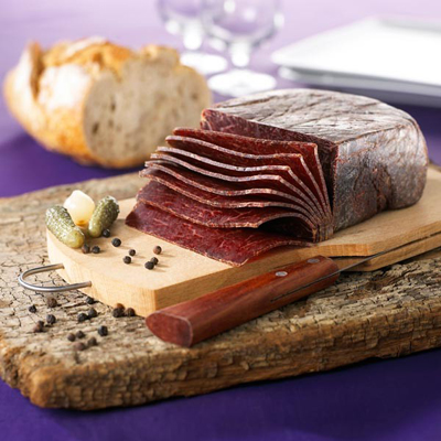 Viande s&#233;ch&#233;e des Grisons +/- 300g