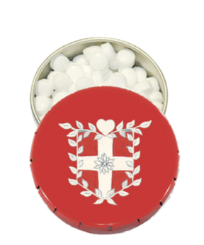 Bonbons sans sucre à la menthe "croix de Savoie"