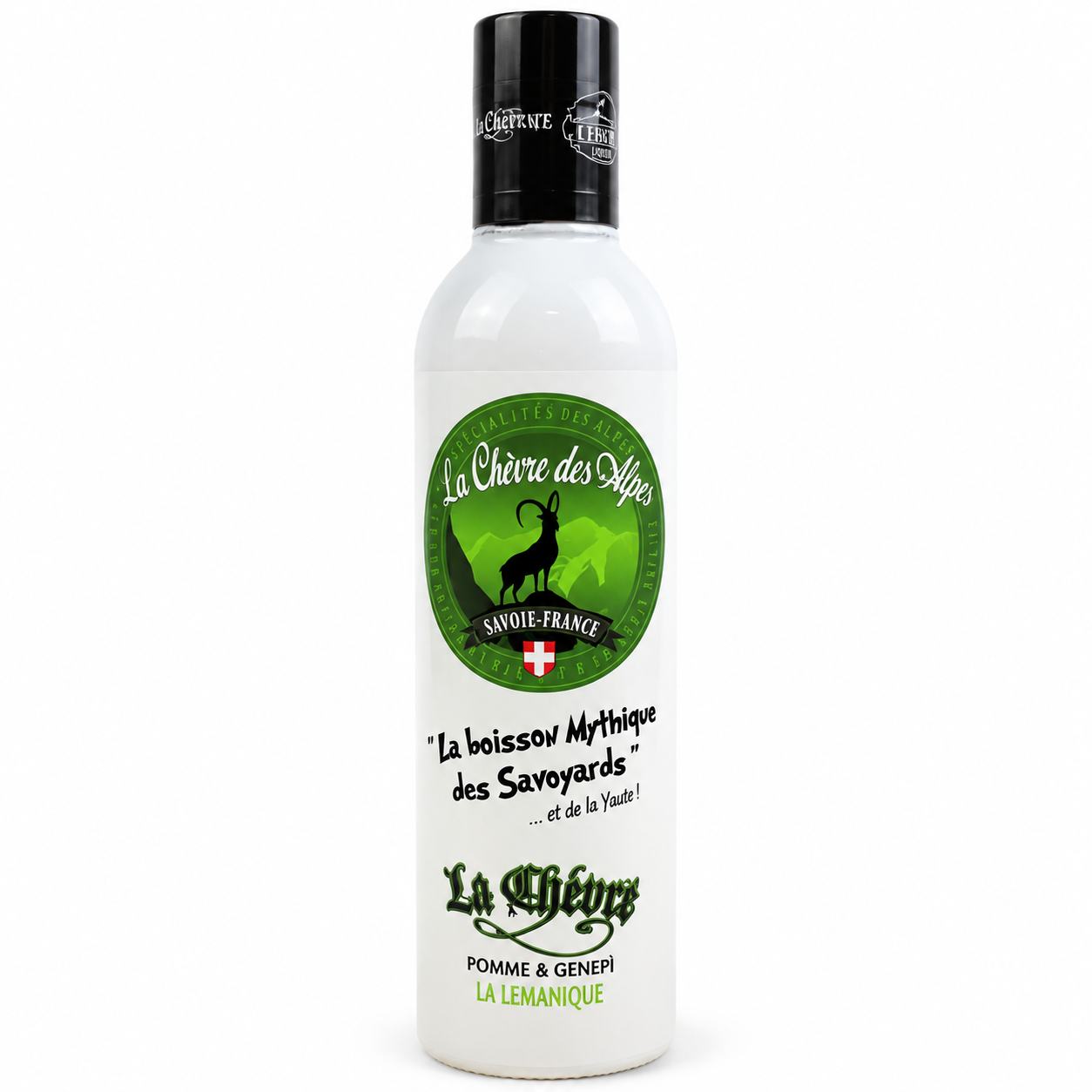 Bouteille "la chèvre" pomme et GENEPI