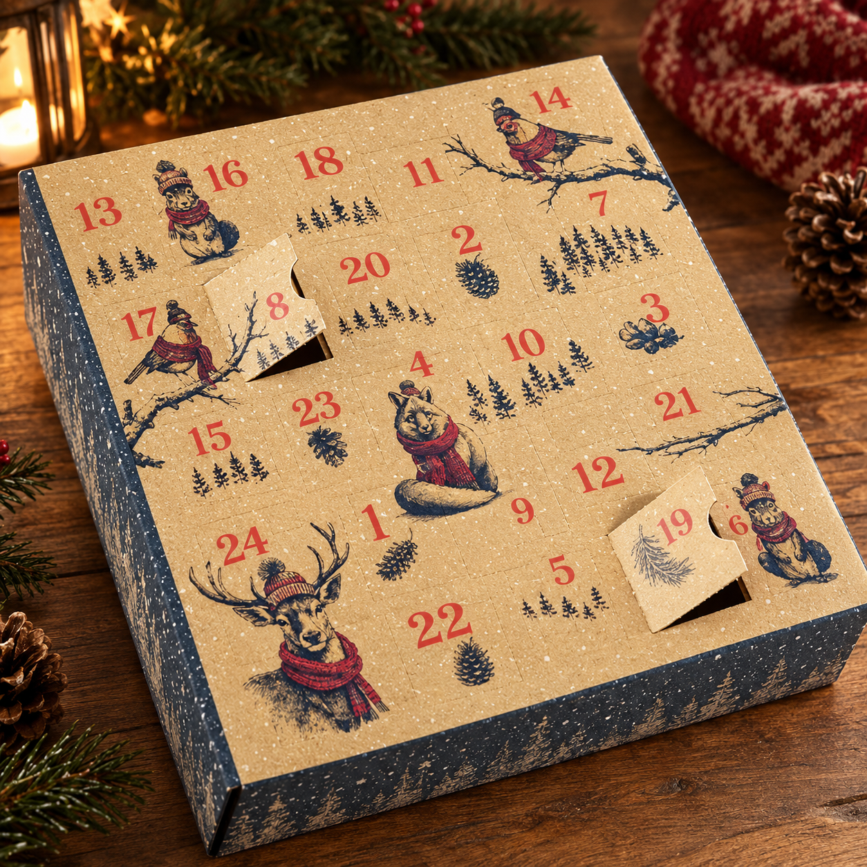 Calendrier de l'Avent Gourmand et Local