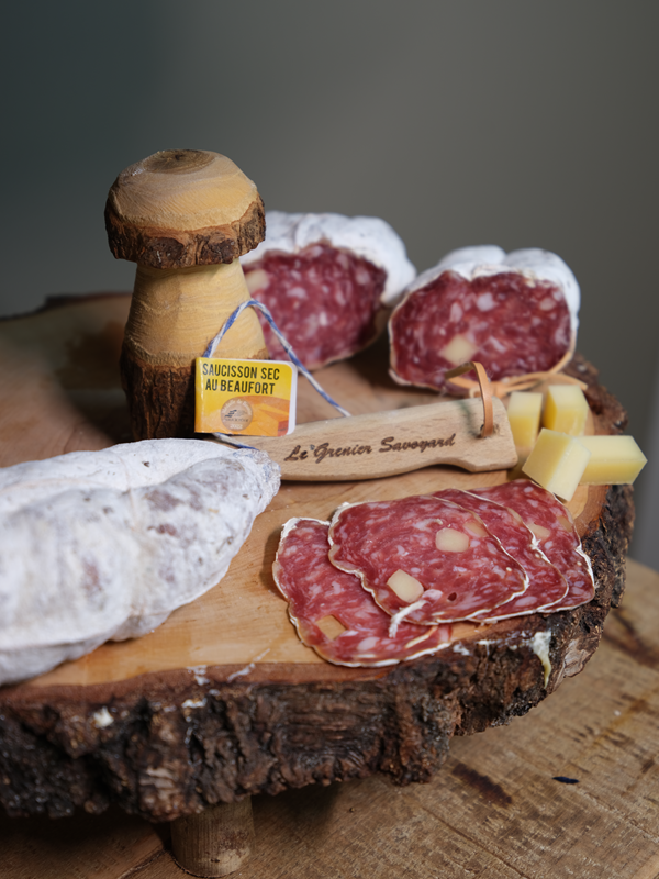Les 2 saucissons au Beaufort