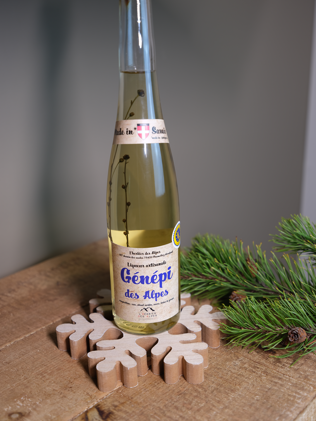 Génépi des Alpes 40,5° - 35cl - Grenier Savoyard