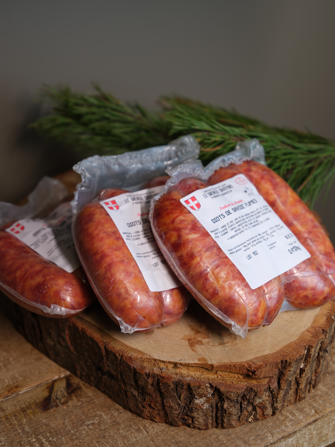 Lot de 3X4 Diots de Savoie &#224; cuire FUM&#201;ES