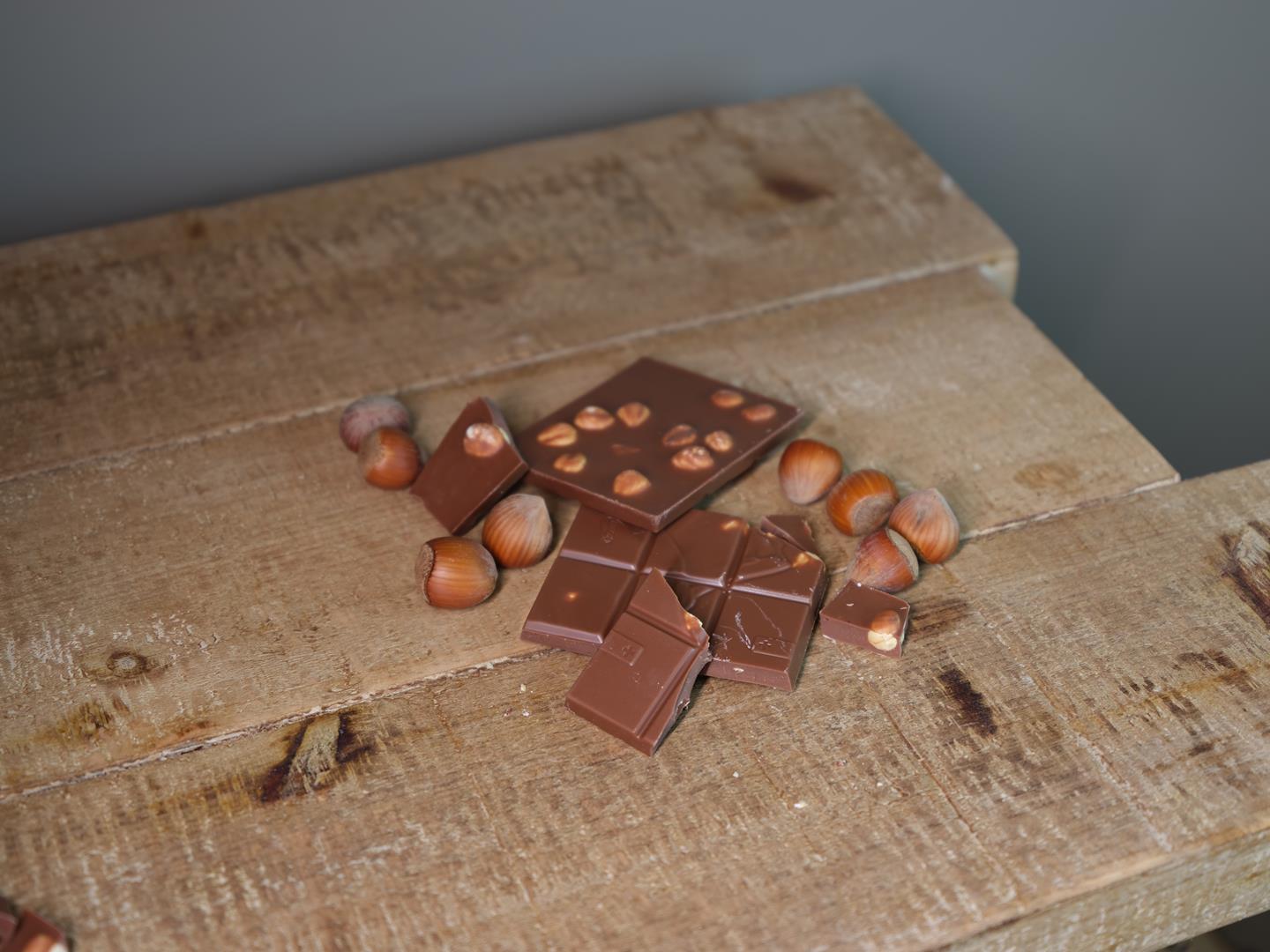 Tablette chocolat Suisse MUNZ Lait Noisettes