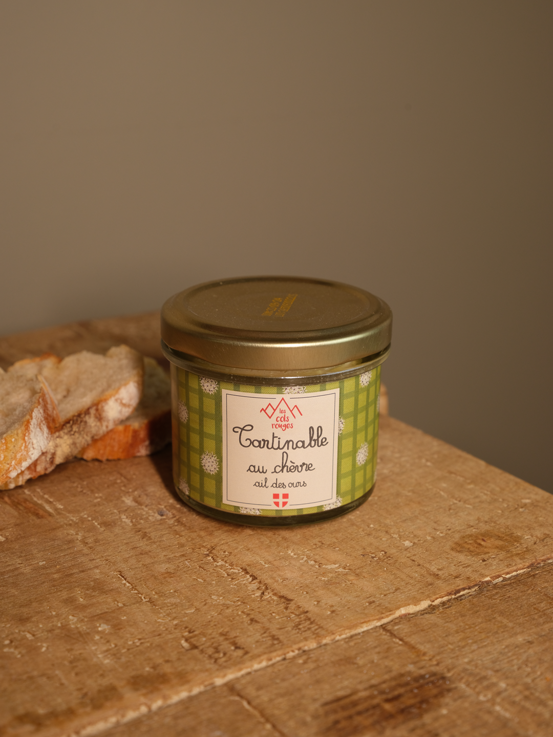 Tartinable au ch&#232;vre &amp; ail des ours