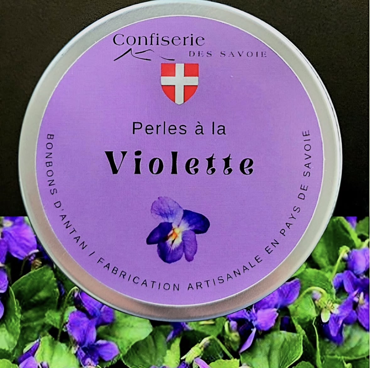 Perles de bonbon de Haute-Savoie - Violette