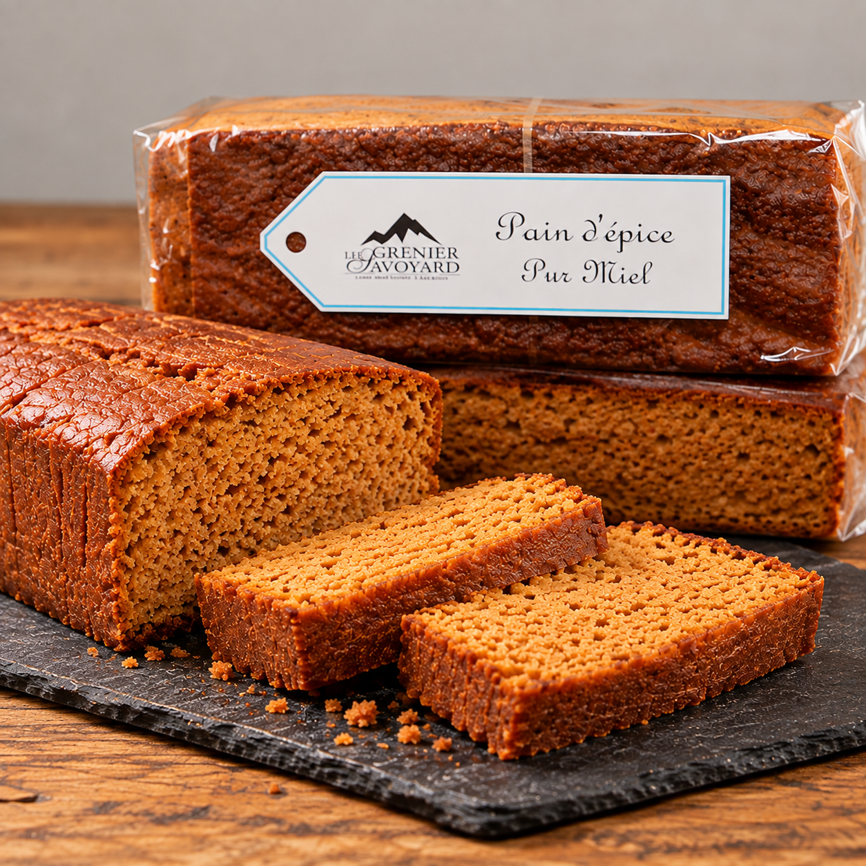 Pain d'épices pur miel "tranché" 300g