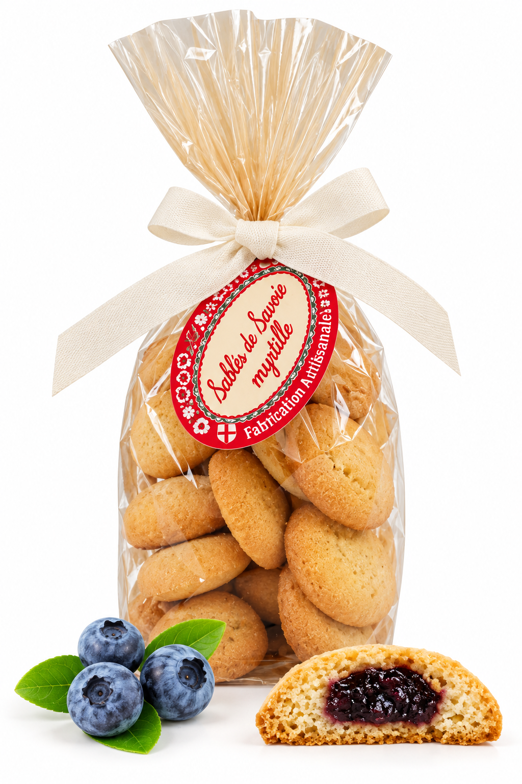 Sablé de Savoie aux myrtilles 200g (SAVOA)