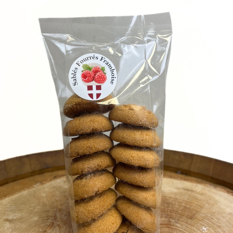 Sabl&#233; Fourr&#233;s aux Framboises