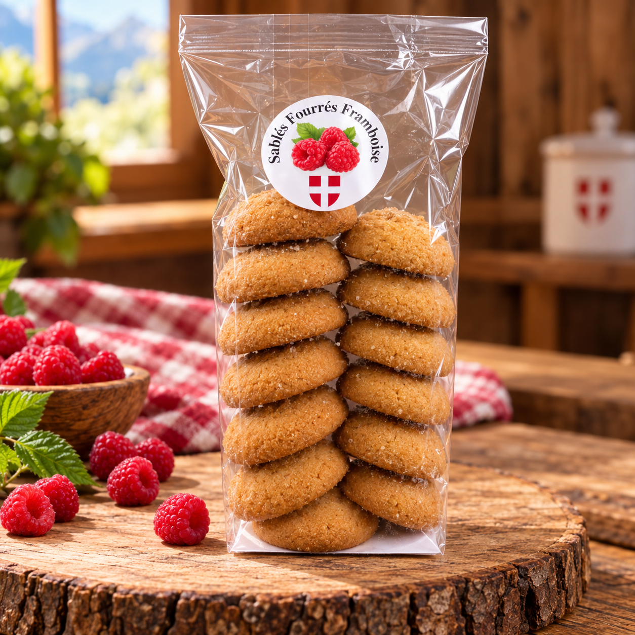 Sablé de Savoie aux Framboises 200g (SAVOA)