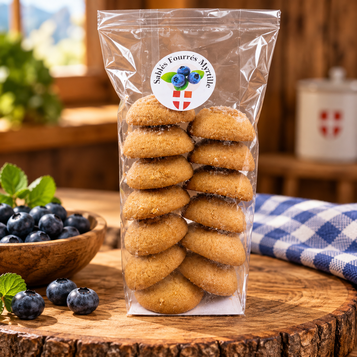 Sablé de Savoie Myrtille 200g (SAVOA)