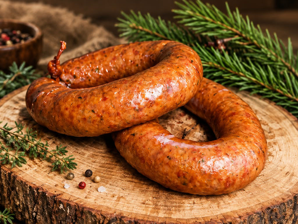 La saucisse aux choux +/- 520g pièce