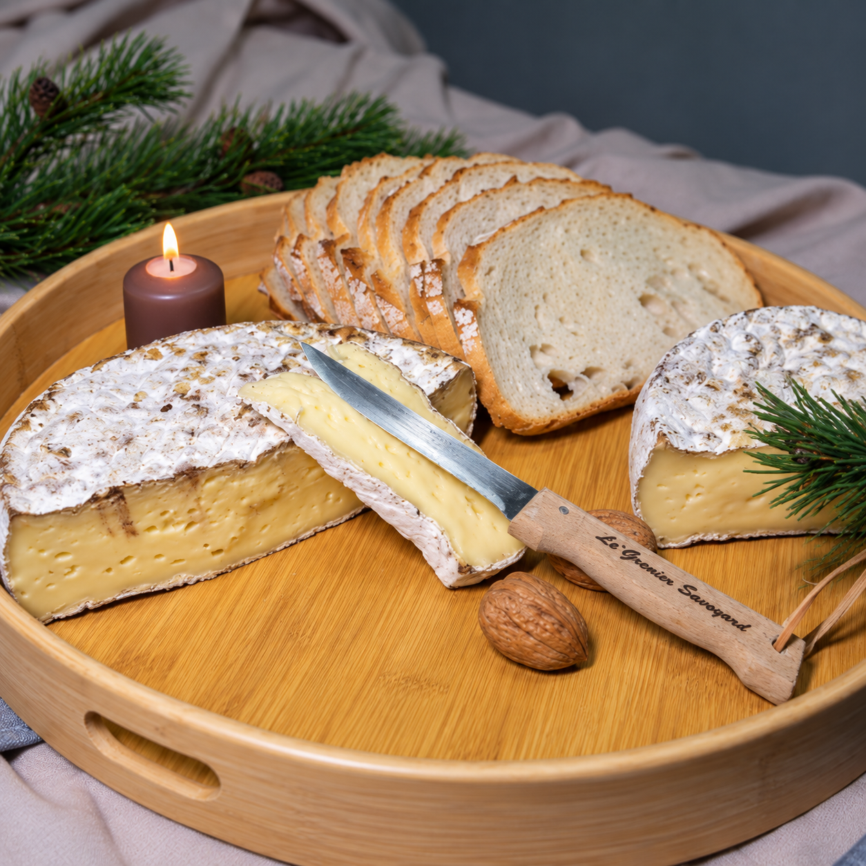 1/2 Tomme de Savoie Fermière +/- 750g