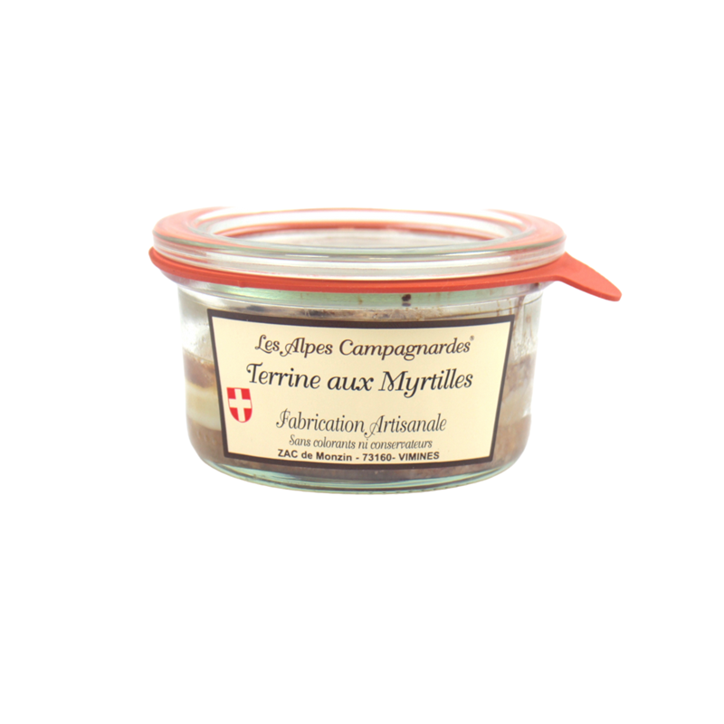 Terrine aux Myrtilles - 100g