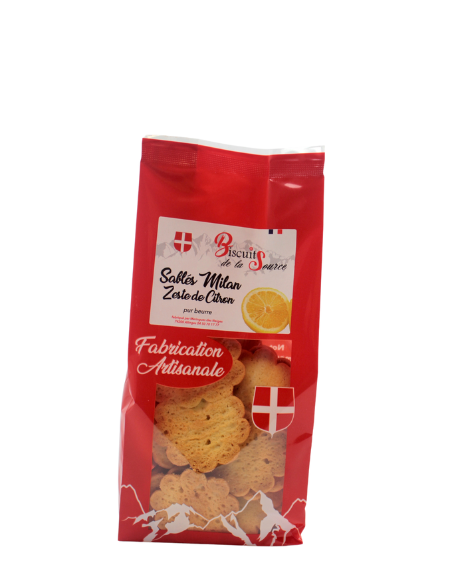 sachet de Sablés artisanaux au Citron - 200g