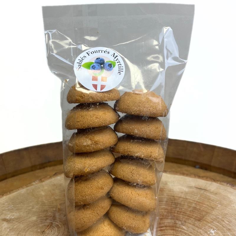 Biscuits fourrés aux Myrtilles