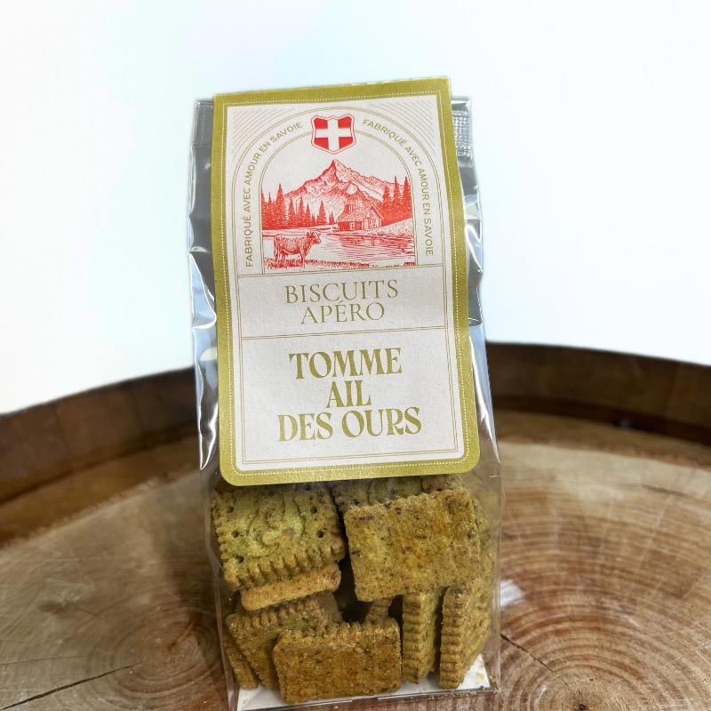 Biscuits apéritifs Tomme & Ail des ours