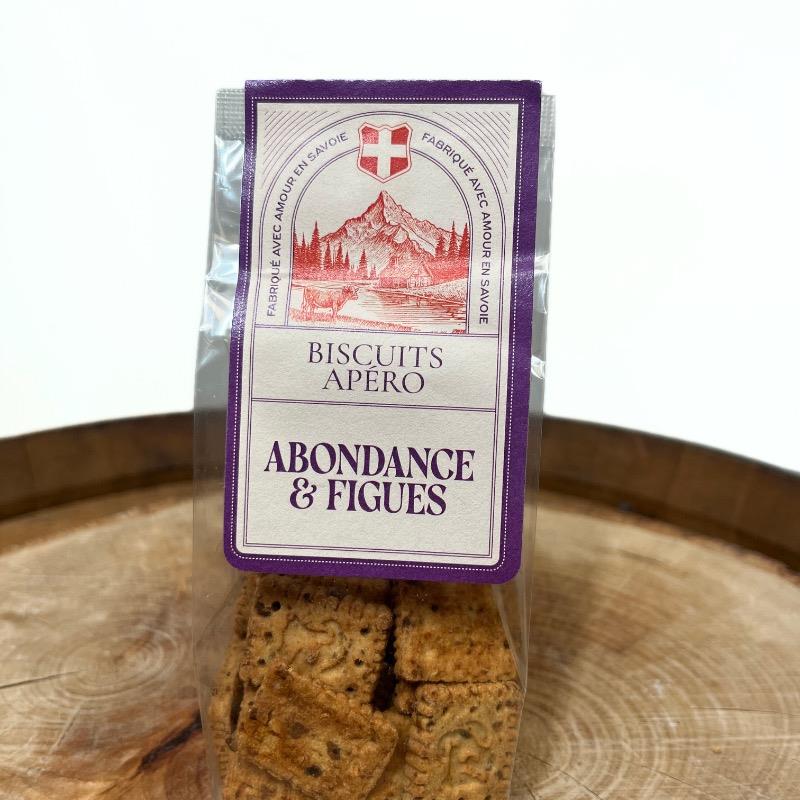 Biscuits Apéritifs au Abondance & Figues 110g