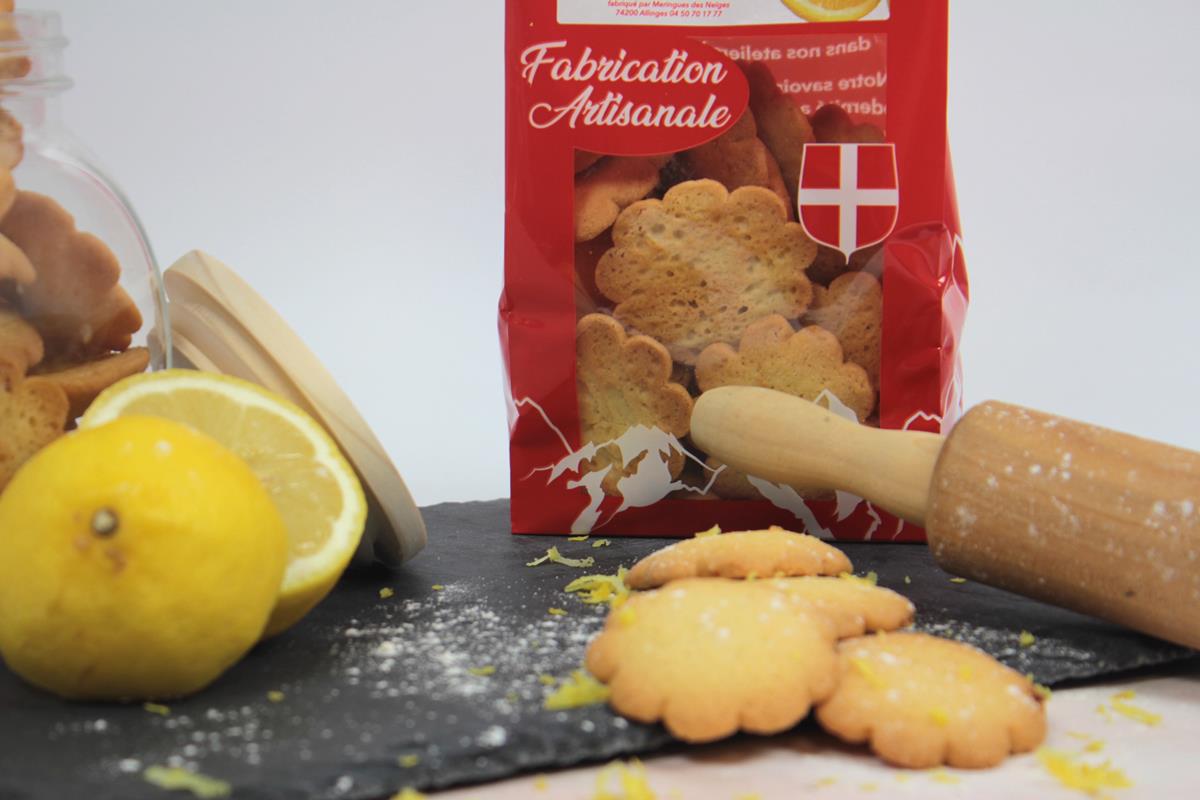 sachet de Sablés artisanaux au Citron - 200g