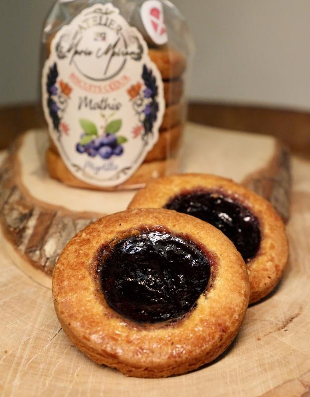 Gâteaux fourrés aux myrtilles 260g